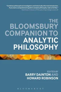 The Bloomsbury Companion to Analytic Philosophy_cover