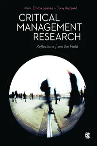 Critical Management Research_cover