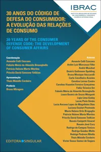 30 anos do Código de Defesa do Consumidor / 30 years of the Consumer Defense Code_cover