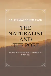 Essays by Ralph Waldo Emerson - The Naturalist and The Poet_cover