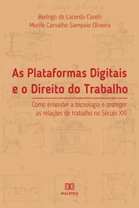 As Plataformas Digitais e o Direito do Trabalho_cover
