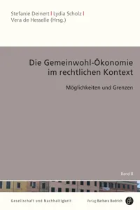 Die Gemeinwohl-Ökonomie im rechtlichen Kontext_cover