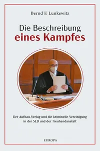 Die Beschreibung eines Kampfes_cover