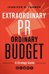 Extraordinary PR, Ordinary Budget_cover