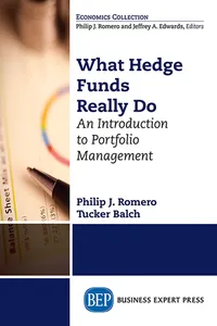 What Hedge Funds Really Do_cover