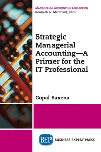 Strategic Managerial Accounting – A Primer for the IT Professional_cover