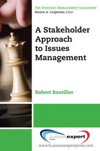 A Stakeholder Approach to Issues Management_cover