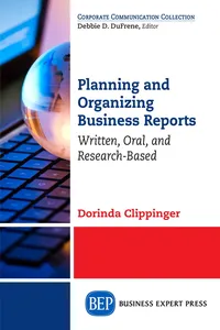 Planning and Organizing Business Reports_cover