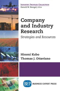 Company and Industry Research_cover