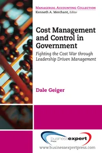 Cost Management and Control in Government_cover