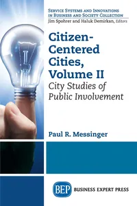 Citizen-Centered Cities, Volume II_cover