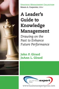A Leader's Guide to Knowledge Management_cover