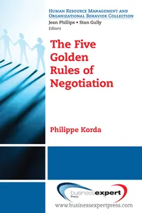 The Five Golden Rules of Negotiation_cover