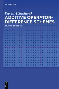 Additive Operator-Difference Schemes_cover