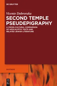 Second Temple Pseudepigraphy_cover