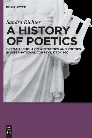 A History of Poetics