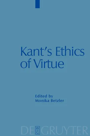 Kant's Ethics of Virtue