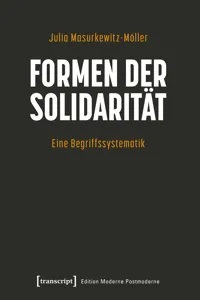 Formen der Solidarität_cover