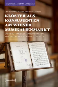 Klöster als Konsumenten am Wiener Musikalienmarkt_cover