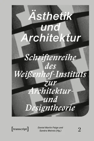 Schriftenreihe des Weißenhof-Instituts zur Architektur- und Designtheorie