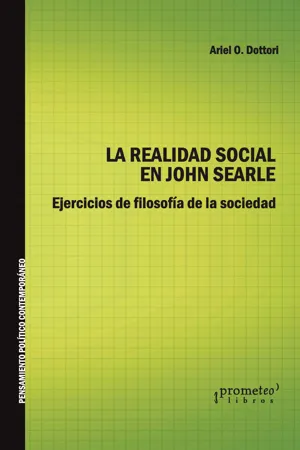 La realidad social en John Searle