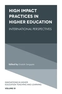 High Impact Practices in Higher Education_cover