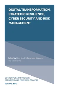 Digital Transformation, Strategic Resilience, Cyber Security and Risk Management_cover