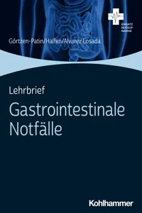 Lehrbrief Gastrointestinale Notfälle_cover