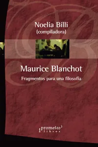 Maurice Blanchot_cover