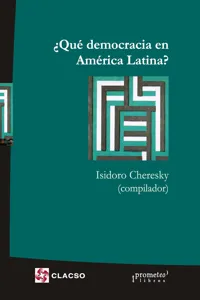 ¿Qué democracia en América Latina?_cover