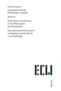 Individuum und Kosmos in der Philosophie der Renaissance_cover