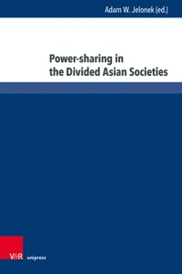 Power-sharing in the Divided Asian Societies_cover
