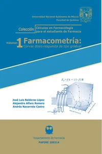 Farmacometría:Curvas dosis-respuesta de tipo gradual. Volumen 1_cover