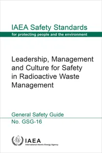 Leadership, Management and Culture for Safety in Radioactive Waste Management_cover