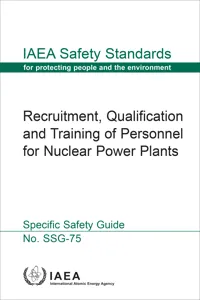 Recruitment, Qualification and Training of Personnel for Nuclear Power Plants_cover