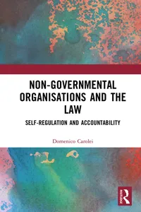 Non-Governmental Organisations and the Law_cover