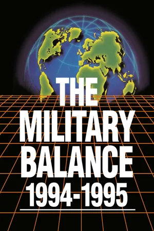 The Military Balance 1994-1995