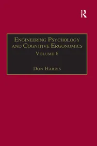 Engineering Psychology and Cognitive Ergonomics_cover
