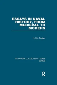 Essays in Naval History, from Medieval to Modern_cover