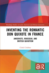 Inventing the Romantic Don Quixote in France_cover