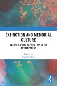 Extinction and Memorial Culture_cover