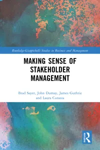 Making Sense of Stakeholder Management_cover