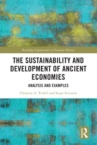 The Sustainability and Development of Ancient Economies_cover