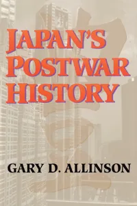 Japan'S Postwar History_cover