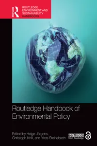 Routledge Handbook of Environmental Policy_cover