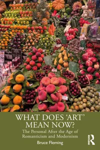 What Does 'Art' Mean Now?_cover