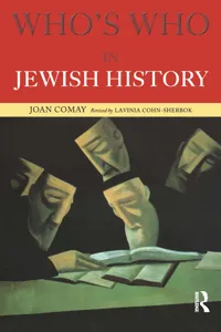 Who's Who in Jewish History_cover
