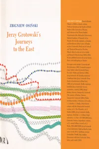 Jerzy Grotowski's Journeys to the East_cover