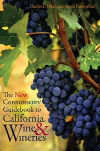 The New Connoisseurs' Guidebook to California Wine and Wineries_cover