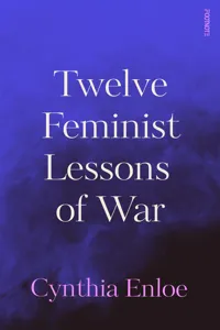 Twelve Feminist Lessons of War_cover